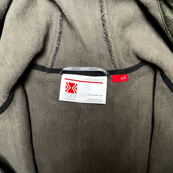 Spyder Hoody Cable Core Hoodie - Osetra Green | Small - Picture 6 of 12